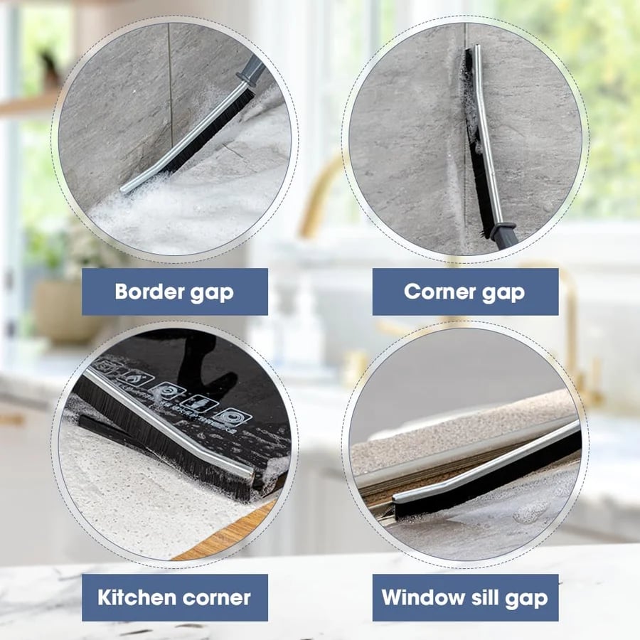 Hard-Bristled Crevice Cleaning Brush Bowlift
