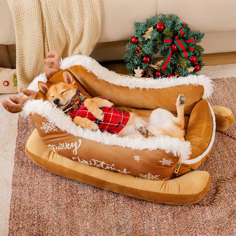 BowLift | PawSleigh – The seasonal dog bed for cozy winter dreams