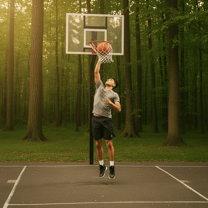 BowLift | Outdoor basketball net for intense play & durability
