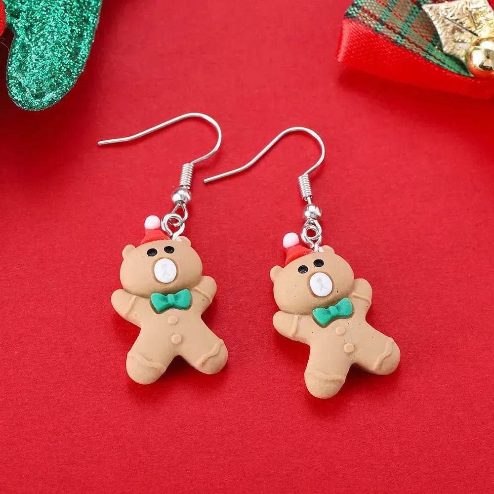 BowLift | Creative Cartoon Christmas Earrings Fashion