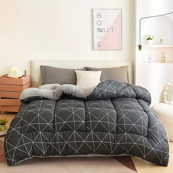 BowLift | Luxury All-Season Duvet Insert with Geometric Patterns