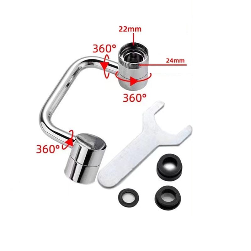 BowLift | FlexSplash - Premium 1080° rotatable faucet for precise water control