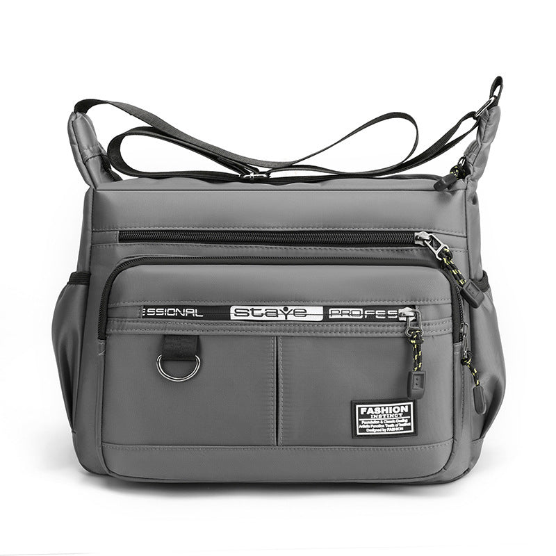 Men's messenger bag with multiple pockets | Bowlift