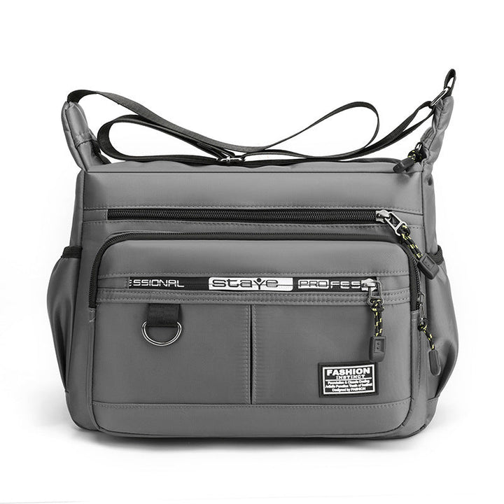 Men's messenger bag with multiple pockets | Bowlift