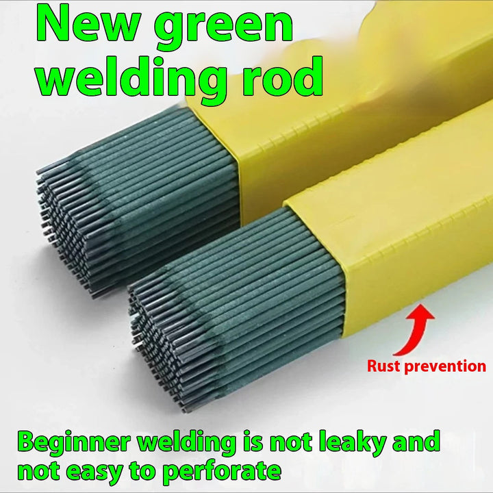 BowLift | Extra-Fine Green Welding Rod – Thin-Gauge Electrode for Galvanized & Mild Steel