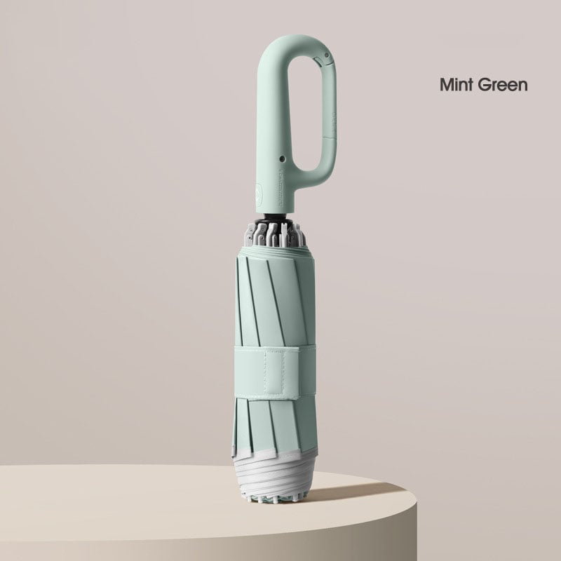 BowLift | Ring buckle umbrella, Reflective Safety Strip, Sturdy Windproof, Travel Portable