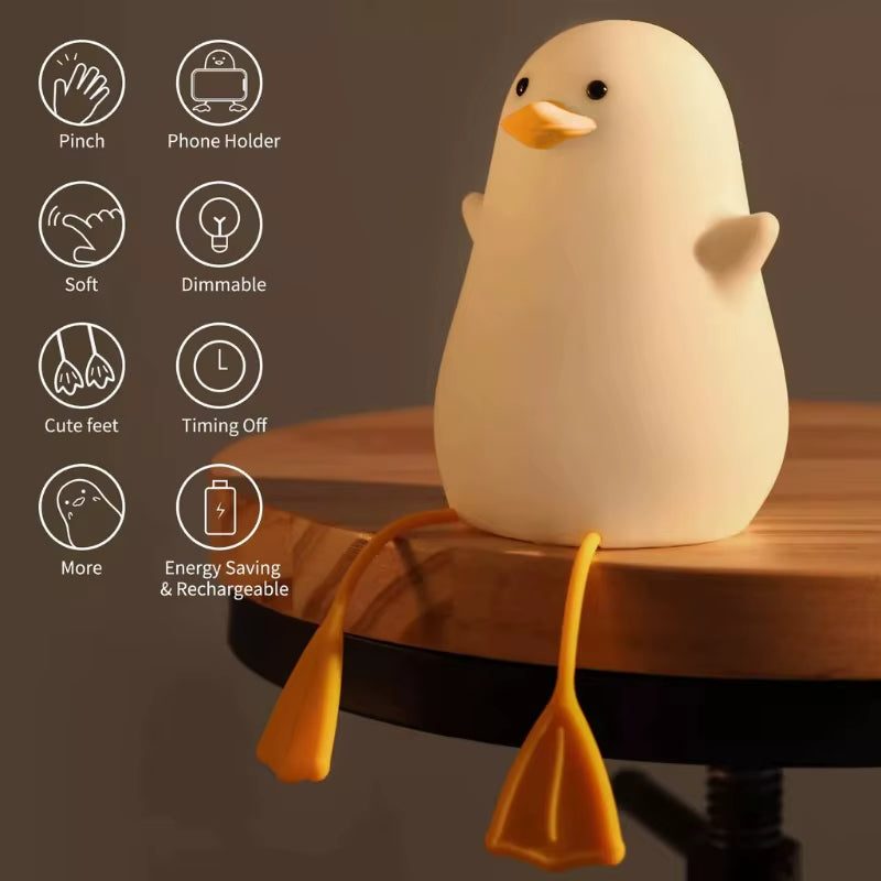 Charming Duck Soft Glow LED Desk Lamp | Bowlift