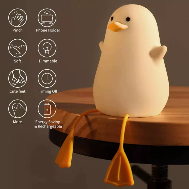 Charming Duck Soft Glow LED Desk Lamp | Bowlift