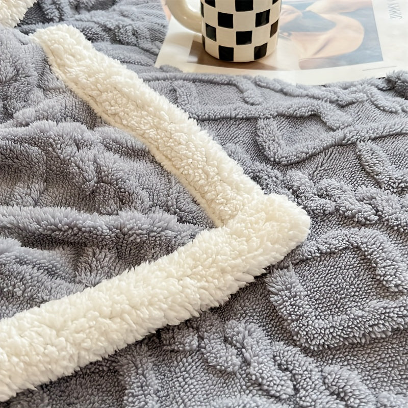 BowLift | Vintage Luxe Reversible Fleece Blanket - Essential for Winter