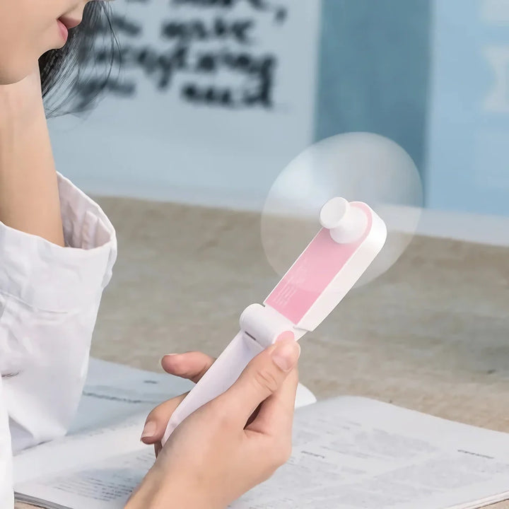 Compact Rechargeable Handheld Fan | Bowlift