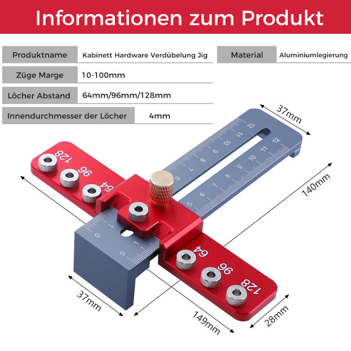 BowLift | Hole punch for drawer handles