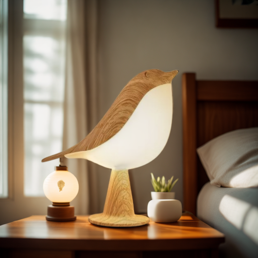 BowLift | LumiNest Soft Night Light | A charming lamp that calms and beautifies your space