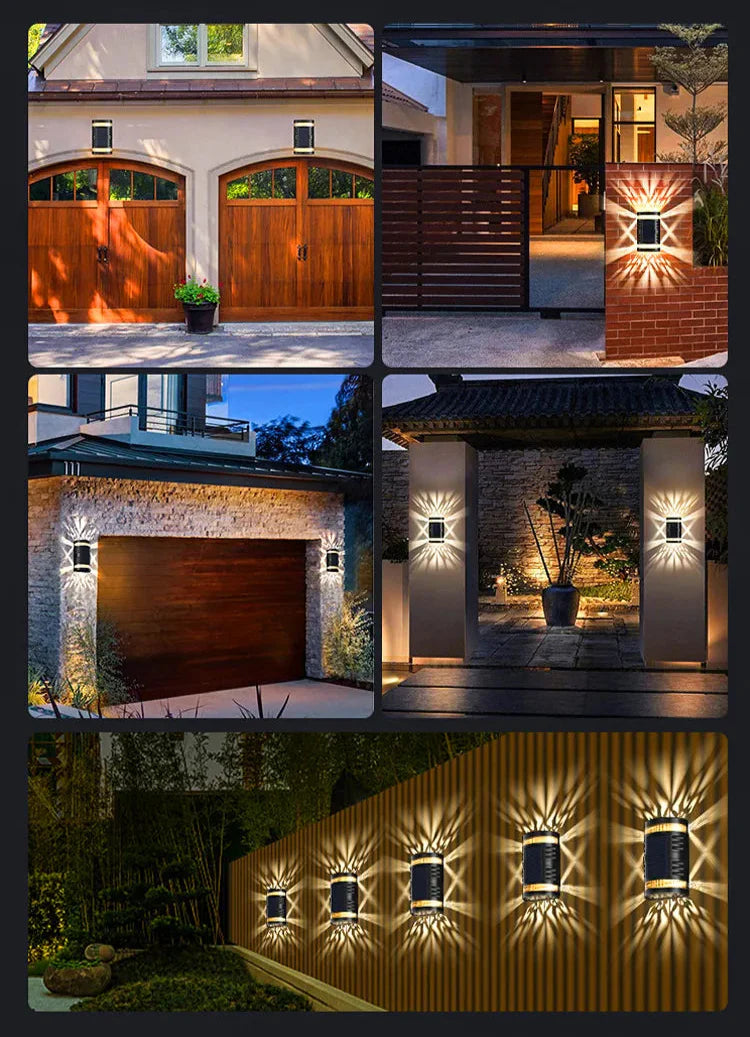 BowLift | Solar lamp with intelligent light control – outdoor wall light with automatic night detection