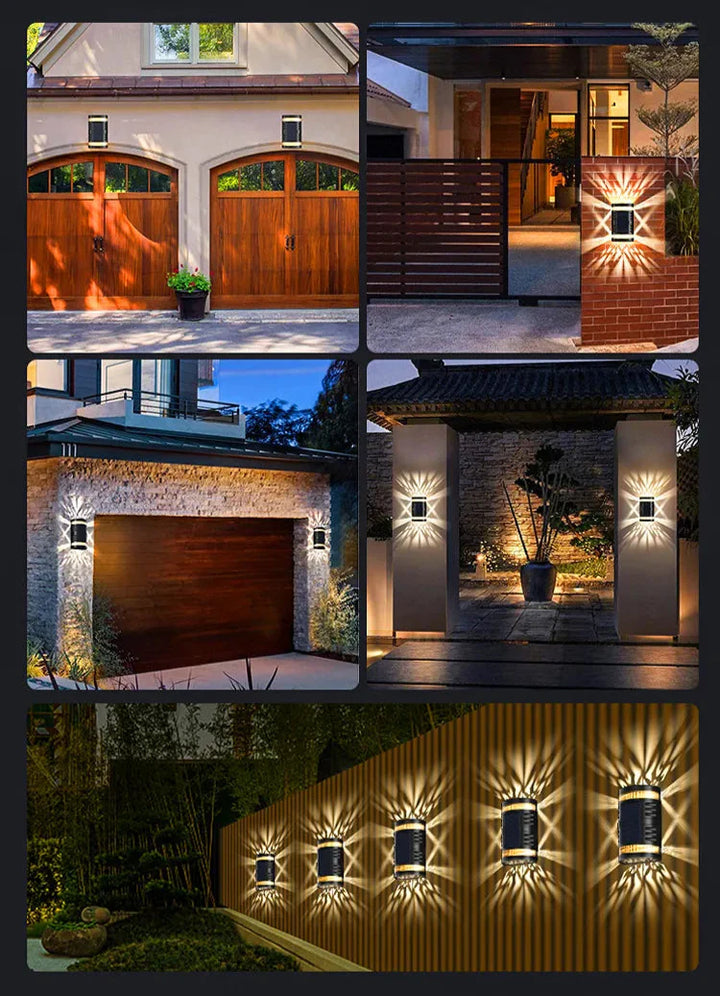 BowLift | Solar lamp with intelligent light control – outdoor wall light with automatic night detection