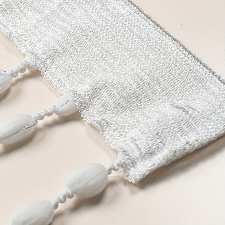 BohoDream Bed Canopy with Pearls for Bedroom or Play Area | Bowlift