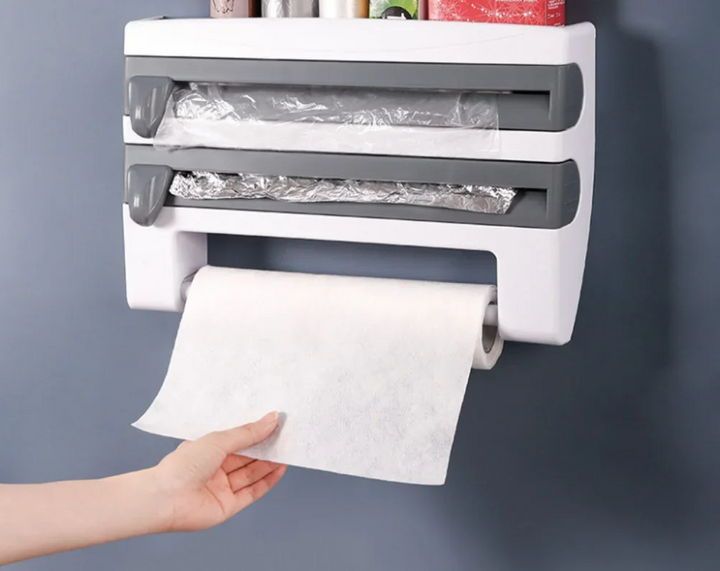 MultiFix 4-in-1 Kitchen Roll Holder Bowlift