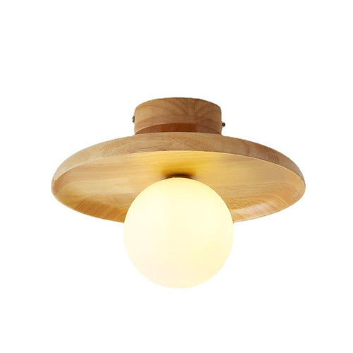 Stylish Japanese Ceiling Lamp - ZenGlow | Bowlift