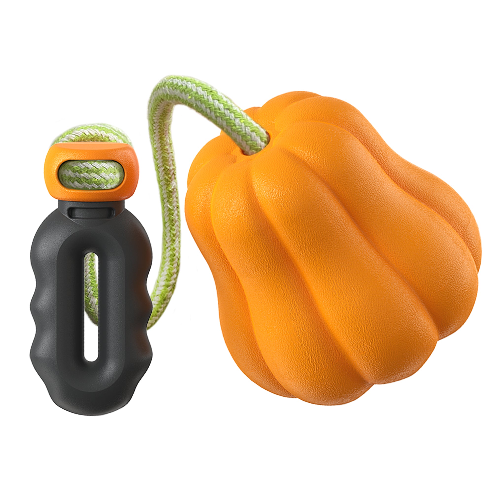 Pumpkin Throw Ball – Outdoor Chew & Fetch Toy for Dogs
