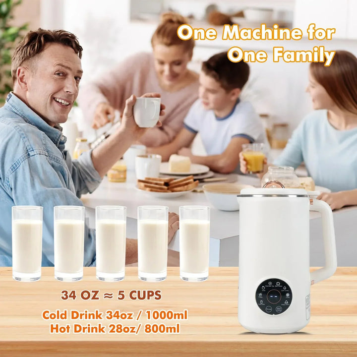 BowLift | 8-in-1 Nut Milk Maker (1000 ml) - NutriBlend