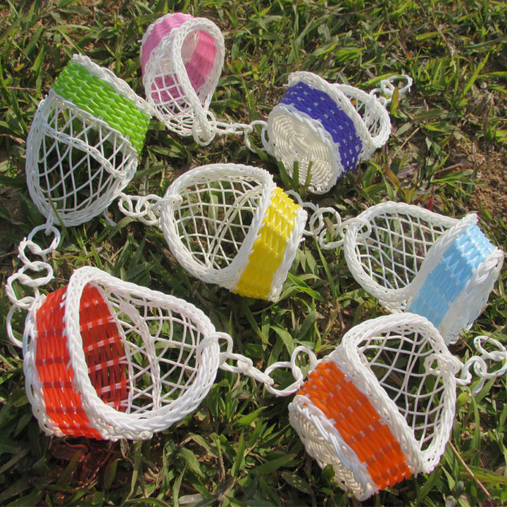 Decorative Woven Hanging Planter Bowlift