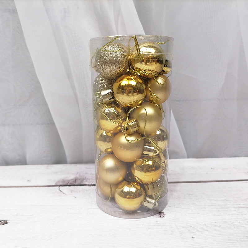 BowLift | 3CM24pcs Bright Matte Christmas Balls