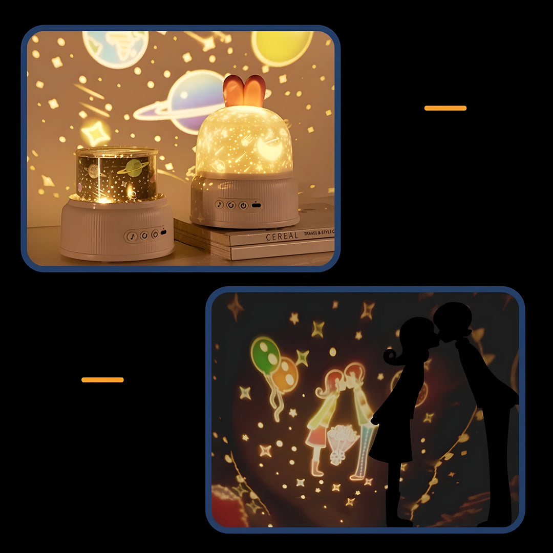 BunnyGlow Night Light - Magic Light for Children | Bowlift