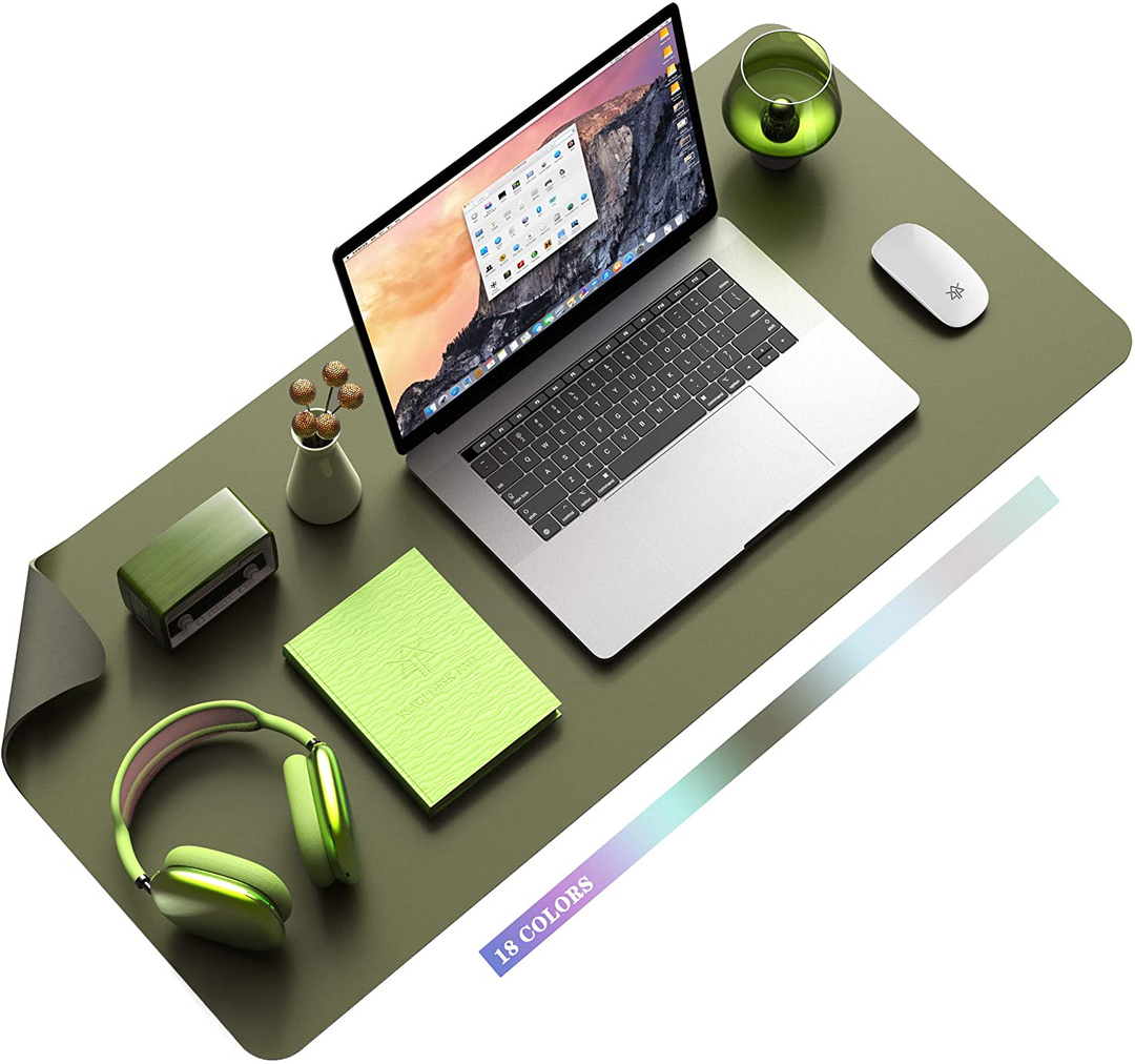 BowLift | Desk Pad Protector Waterproof Non-Slip Leather Office Mouse Mat