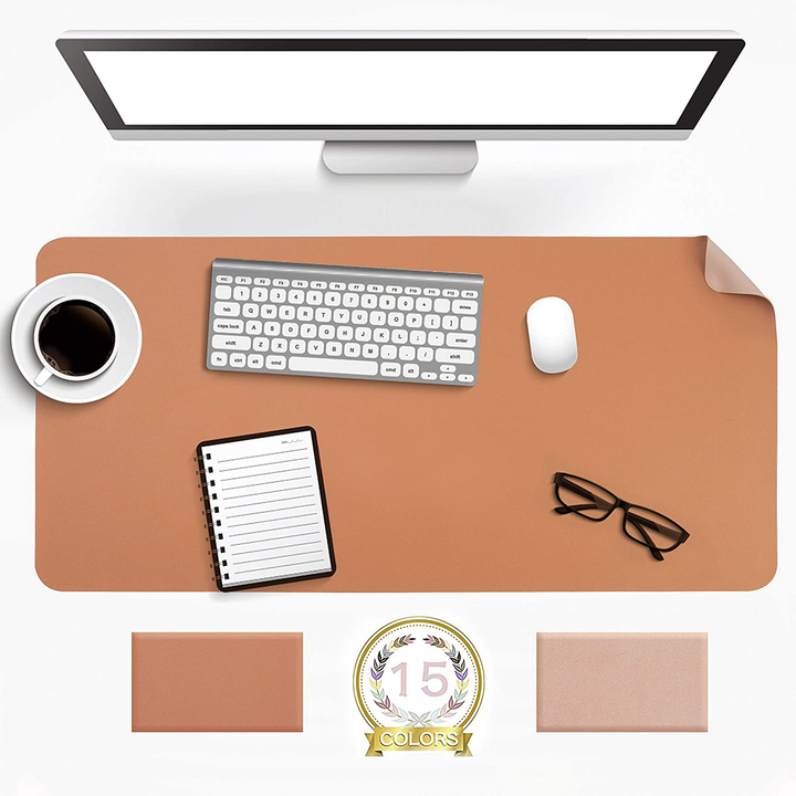 BowLift | Desk Pad Protector Waterproof Non-Slip Leather Office Mouse Mat