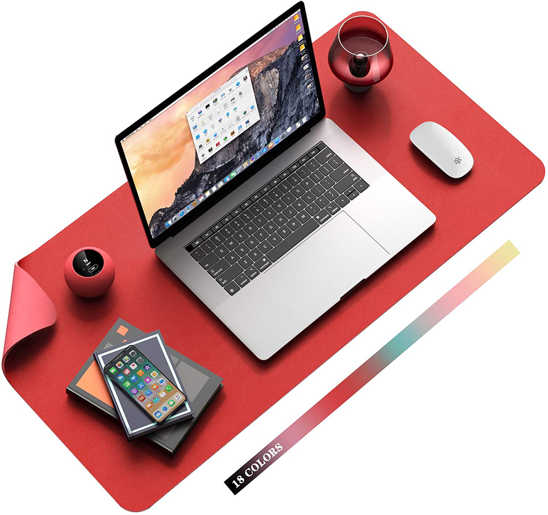 BowLift | Desk Pad Protector Waterproof Non-Slip Leather Office Mouse Mat
