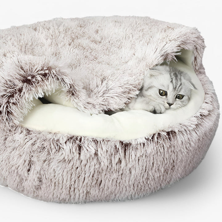 BowLift | Soft Winter Pet Bed with Washable Cover and Non-Slip Base