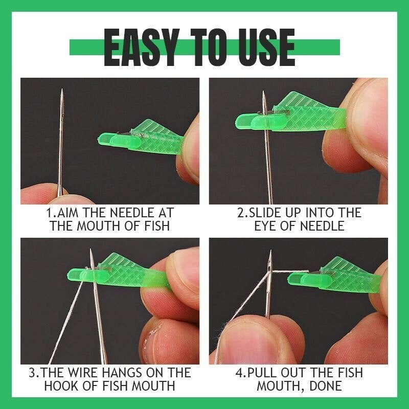 BowLift | Fish Type Sewing Machine Needle Threader