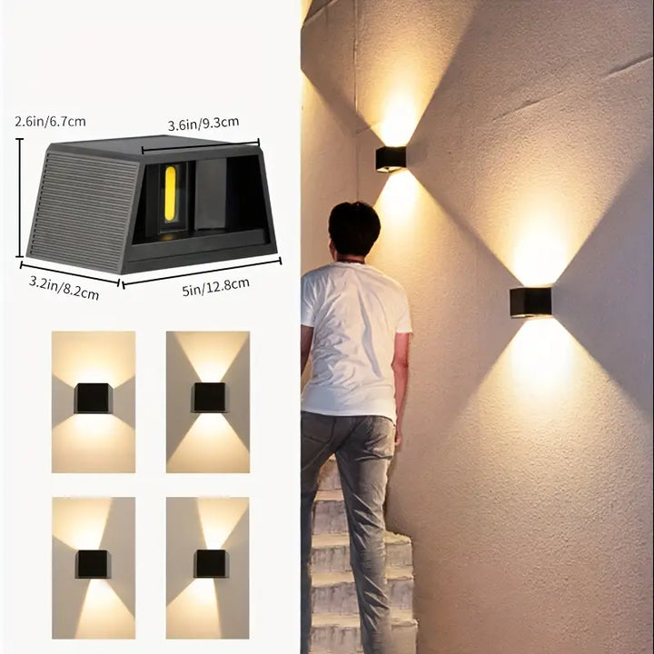 BowLift | Wireless LED Solar Wall Lamps Pro - Create the perfect atmosphere in your garden!