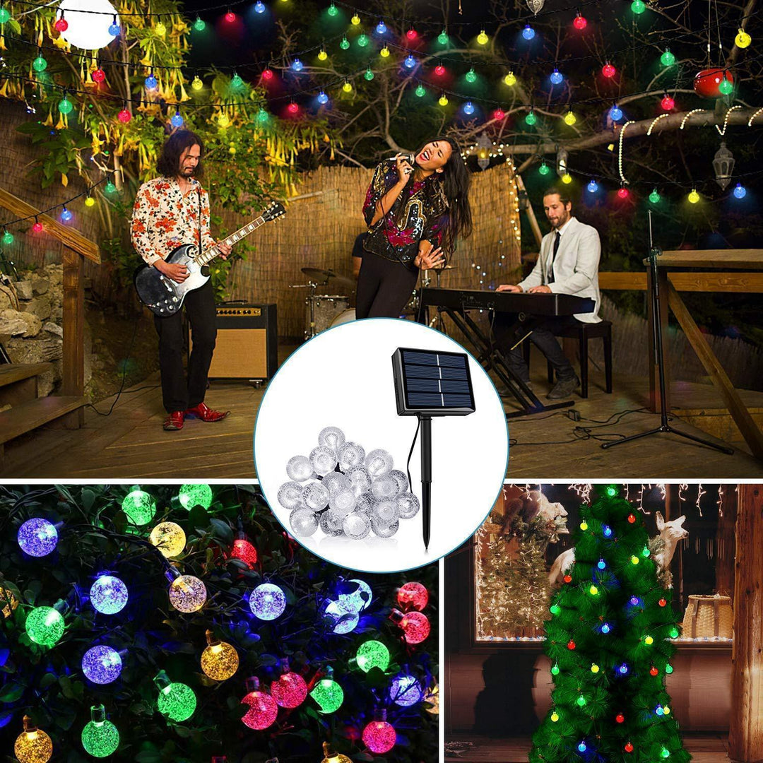 BowLift | Solar-powered Crystal Ball String Lights