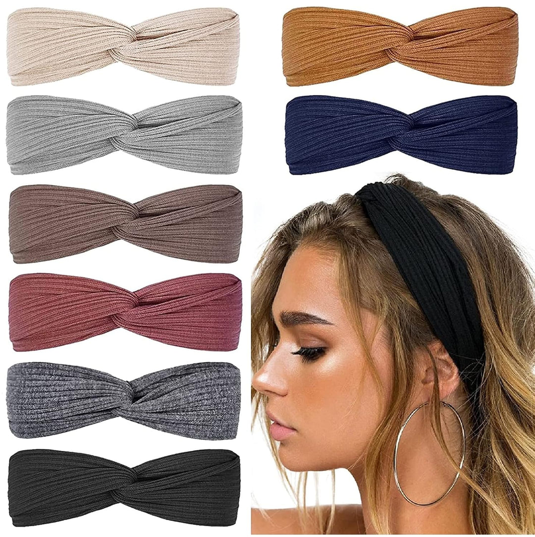 BowLift | Ribbed Twist Headbands – Boho Design