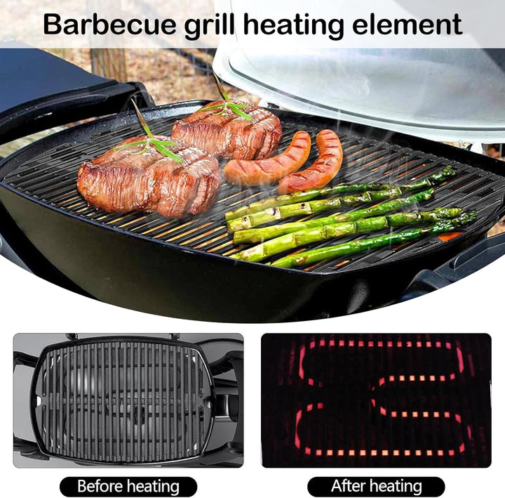 BowLift | High-Power Stainless Steel Grill Heating Coil 2200W for Outdoor Electric BBQ – Zeythra