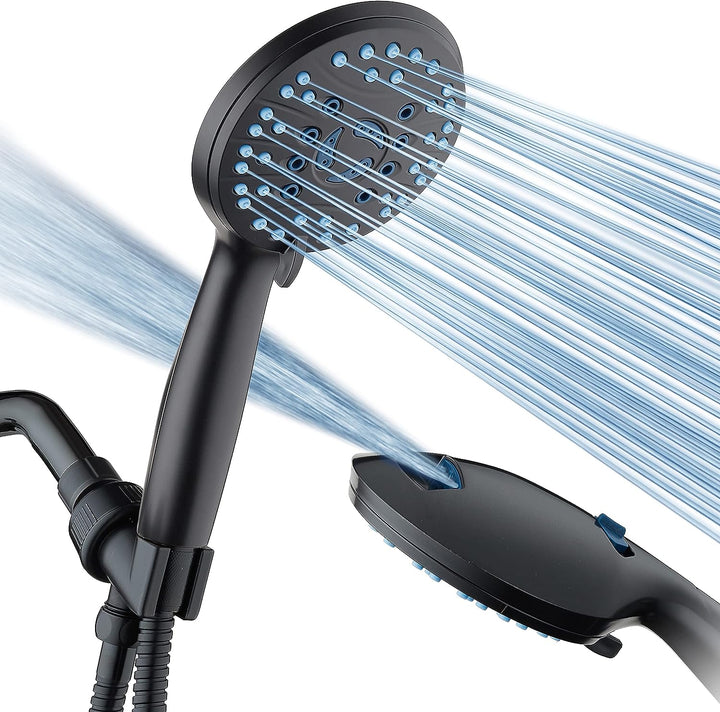 BowLift | Shower Head Adjustable High Pressure Chrome Set