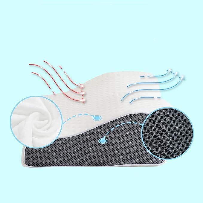 BowLift | QuietNest - Supportive Pillow for Snore Relief
