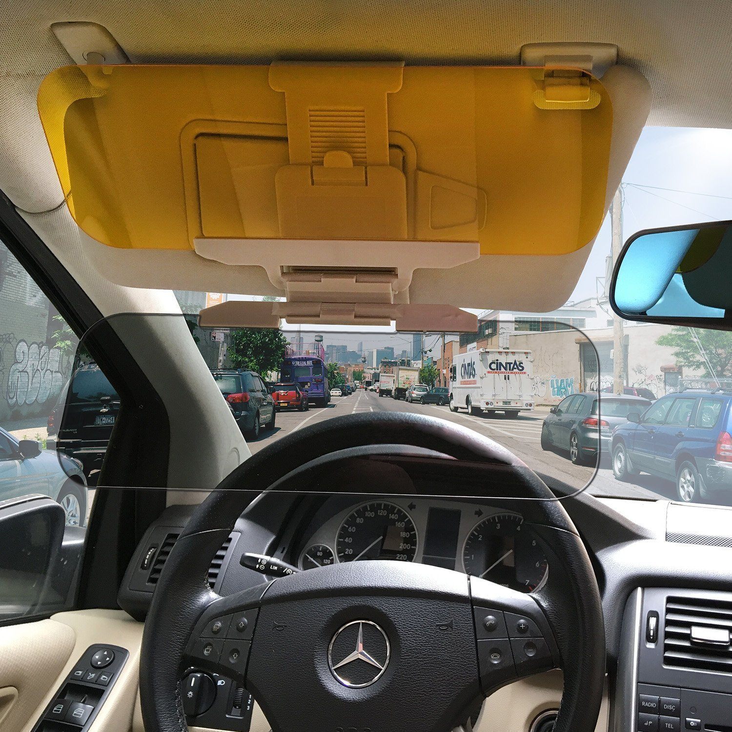 BowLift | Day and Night Anti-Glare Car Windshield Visor