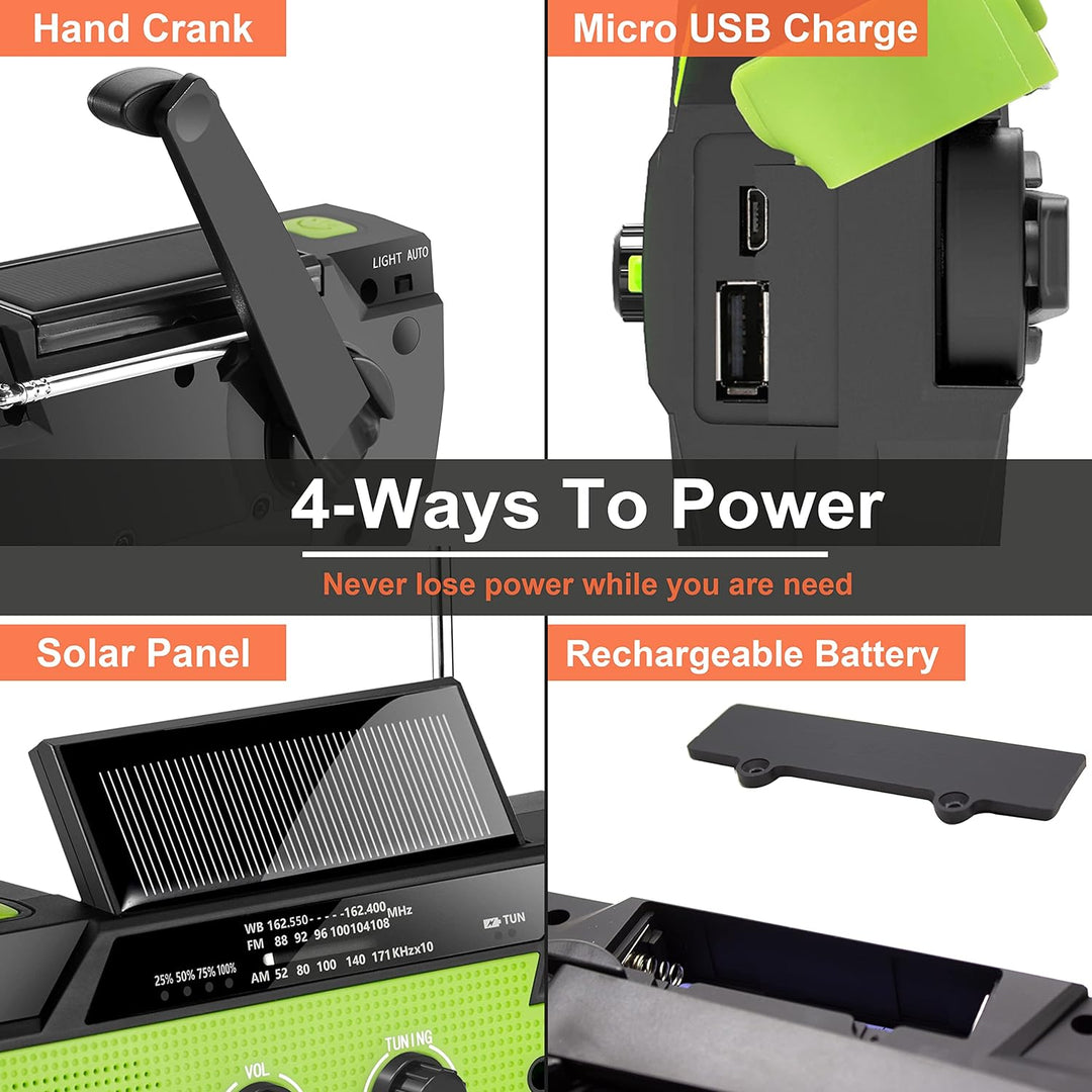 BowLift | Emergency Crank Weather Radio
