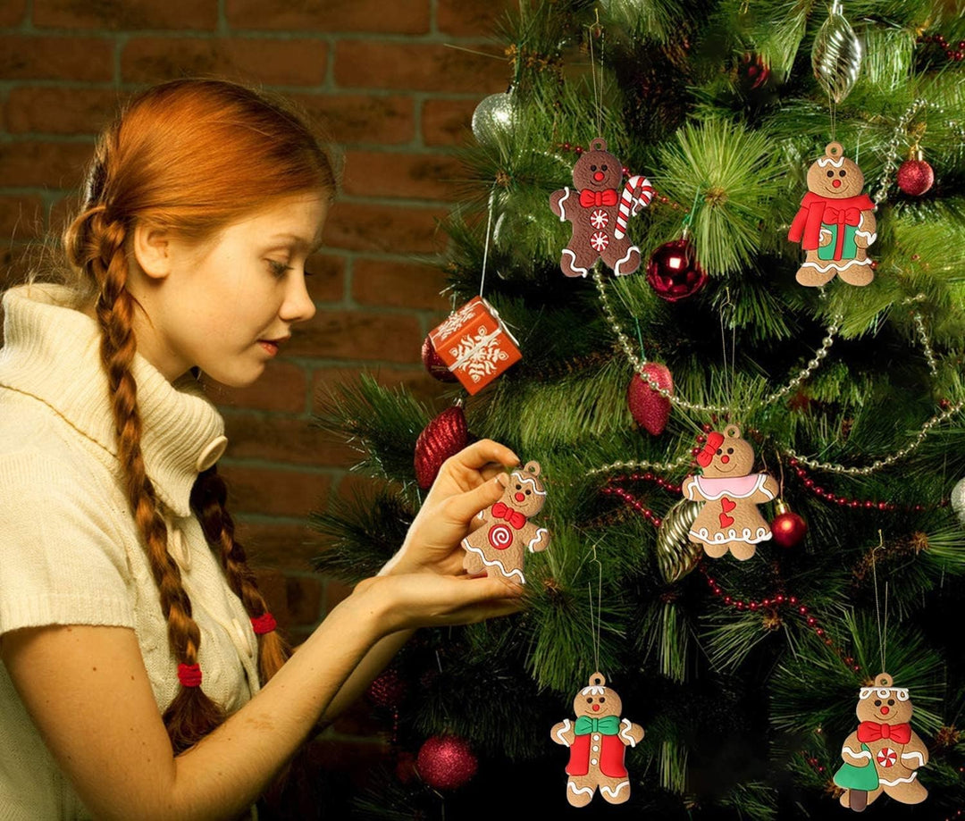 BowLift | Set of 12 Gingerbread Ornaments - SweetBakes