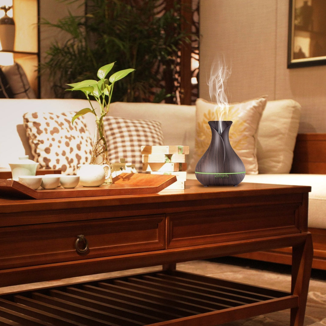 BowLift | Wood Grain Essential Oil Diffuser (400ml)