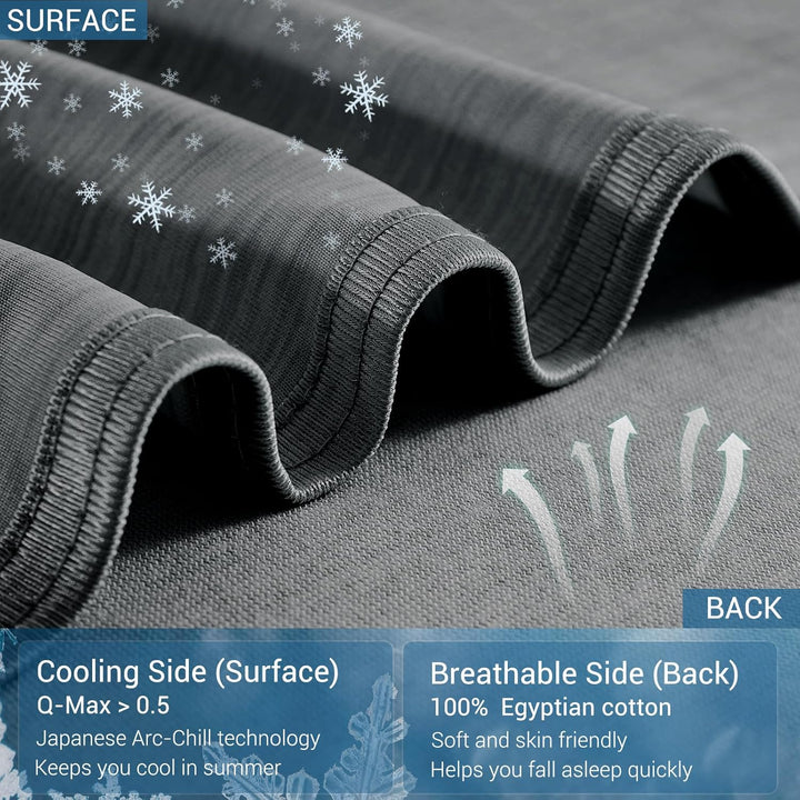 Black Cooling Blanket –  3.0, Q-Max>0.5, Multi-Size Options | Bowlift
