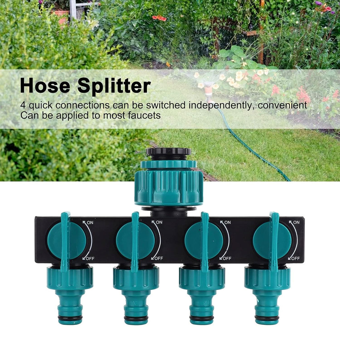 BowLift | way garden hose distributor - Adjustable tap adapter