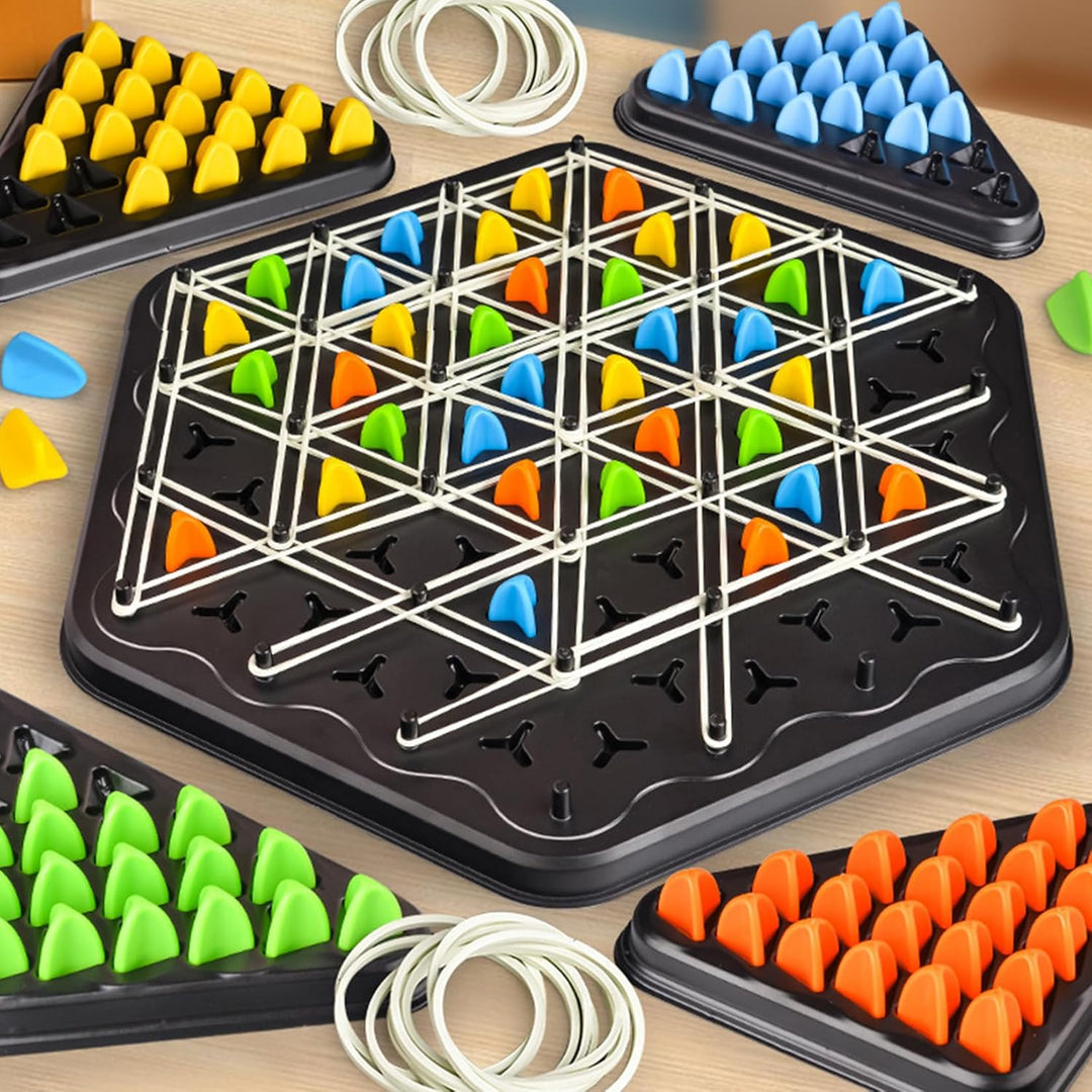 BowLift | Rubber band chess thinking game