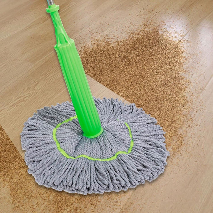 BowLift | Self-Wringing Microfiber Floor Mop with 360° Rotation
