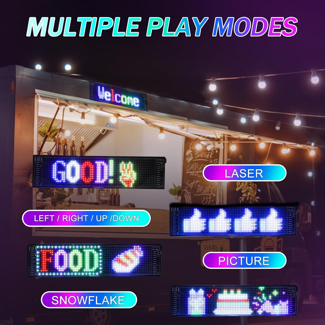 BowLift | Programmable Led Car Sign