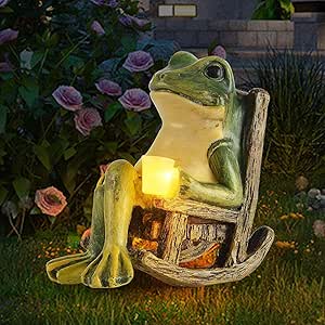 BowLift | FrogShine - Solar Garden Lighting Sculpture