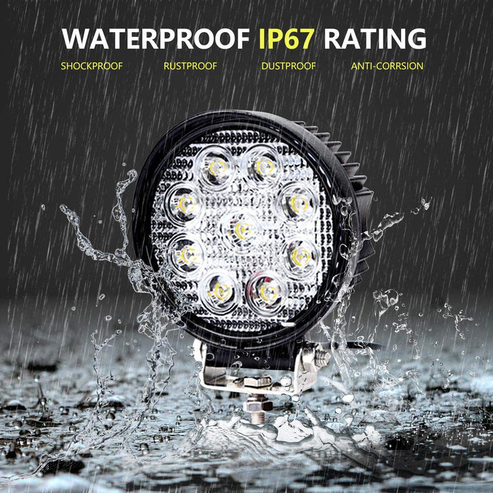 LED Work Spotlight 6X 27W Spotlight | Bowlift