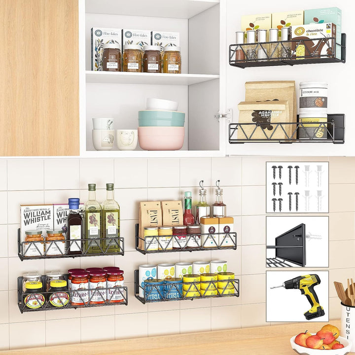 BowLift | No-Drill Magnetic Spice Rack Set – Vespera