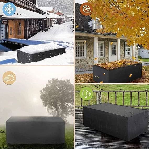 BowLift | WEATHERTONE – Robust weather-resistant furniture cover for year-round protection